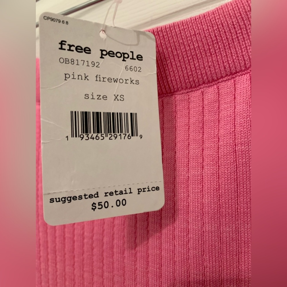 Free People Pink Skyline Midi Skirt • NWT• Size XS - Picture 8 of 15